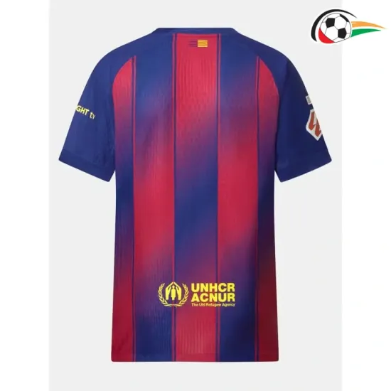 Camisa Barcelona x Ed Sheeran Titular 2025/2026 Azul/Vermelho