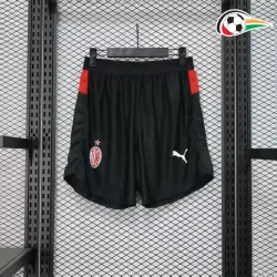 Shorts AC Milan Titular 2025/2026 Versão Jogador Preto
