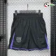 Shorts Barcelona x Kobe Bryant Pré-Corrida 2025/2026 Versão Jogador Preto/Roxo