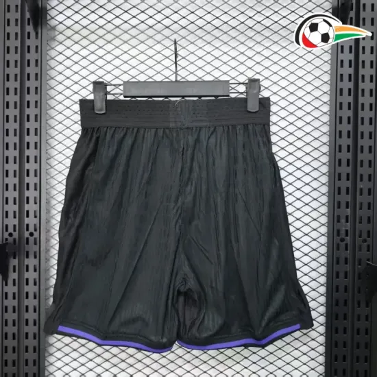 Shorts Barcelona x Kobe Bryant Pré-Corrida 2025/2026 Versão Jogador Preto/Roxo