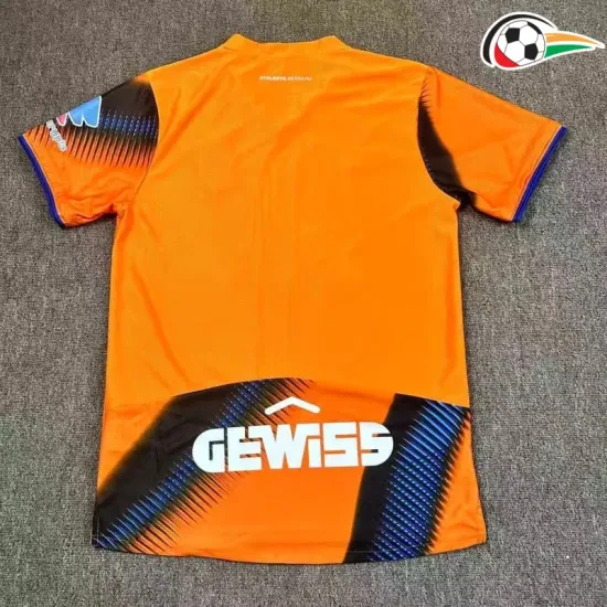 Camisa Atalanta BC Third 2025/2026 Laranja/Azul
