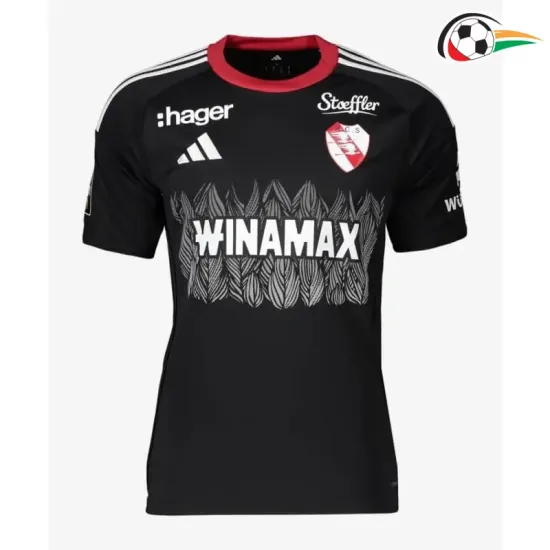 Camisa Racing Strasbourg Third 2025/2026 Preto