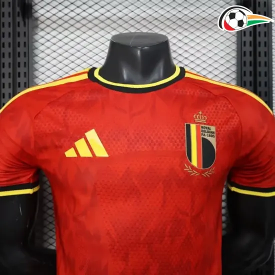 Camisa Bélgica 2026 Versão Jogador Vermelho