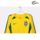 Camisa Brasil Titular 2002 Retrô ML Amarelo