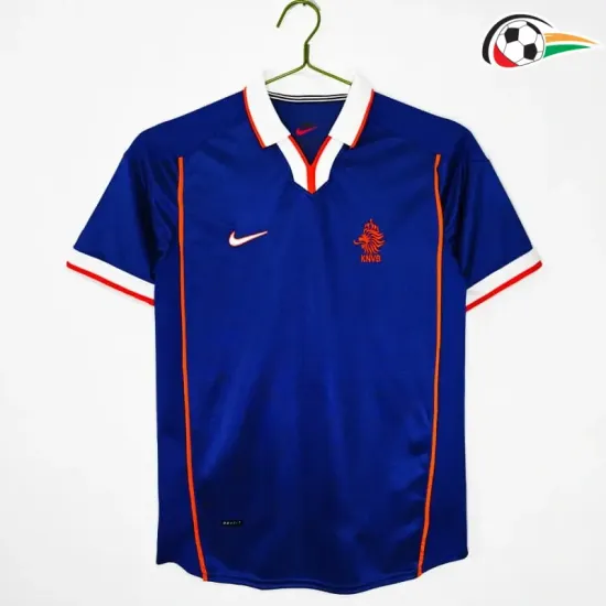 Camisa Holanda Reserva 1998 Retrô Azul