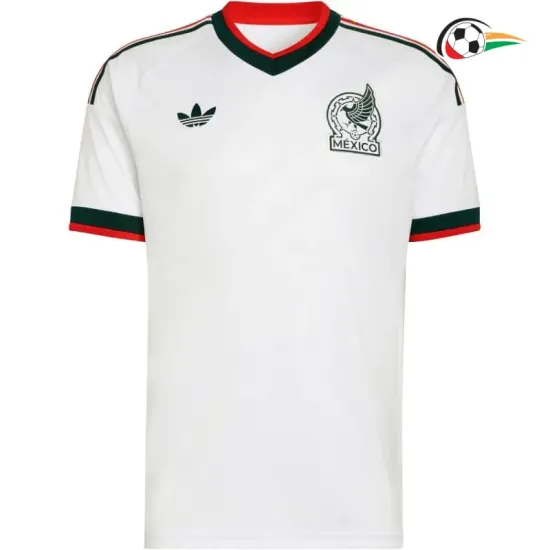 Camisa Reserva México Copa do Mundo 2026 Branco
