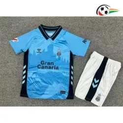 Camisa Las Palmas Reserva 2025/2026 Infantil com Patch da La Liga Azul