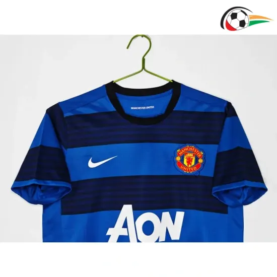 Camisa Manchester United Reserva 2011/12 Retrô Azul