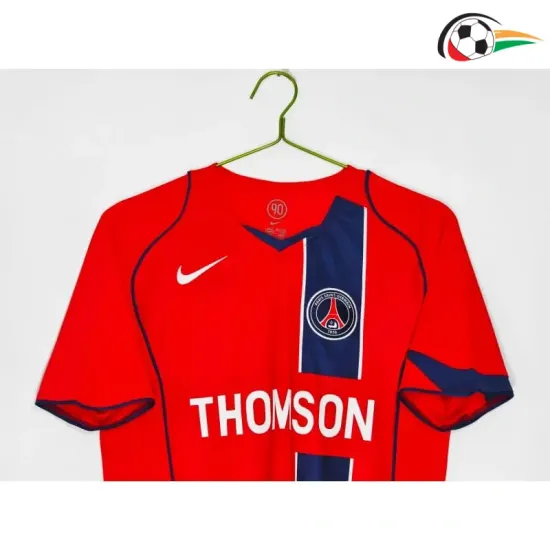 Camisa PSG Reserva 2004/05 Retrô Vermelho
