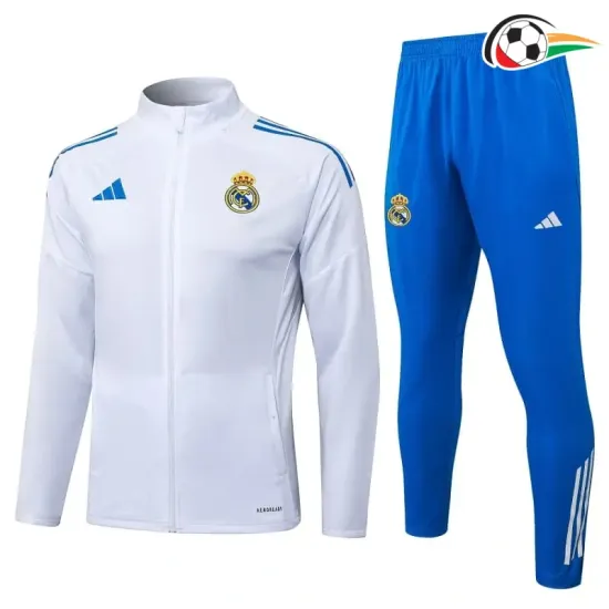 Chandal Real Madrid 2025/2026 Branco/Azul