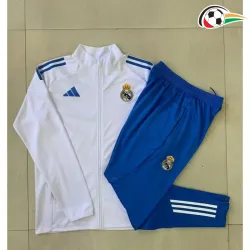 Chandal Real Madrid 2025/2026 Infantil Branco/Azul