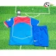 Camisa Atlético de Madrid Third 2025/2026 Infantil Azul/Vermelho