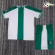 Camisa Nigeria Reserva 1996 Retrô Infantil Branco/Verde