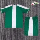Camisa Nigeria Titular 1996 Retrô Infantil Verde/Branco