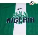 Camisa Nigeria Titular 1996 Retrô Infantil Verde/Branco