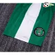 Camisa Nigeria Titular 1996 Retrô Infantil Verde/Branco