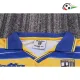 Camisa Parma Calcio Titular 1998/99 Retrô Infantil Amarelo/Azul