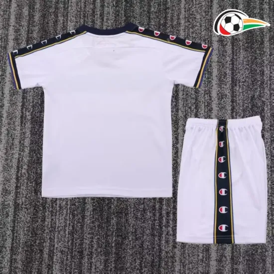 Camisa Parma Calcio Titular 2002/03 Retrô Infantil Branco