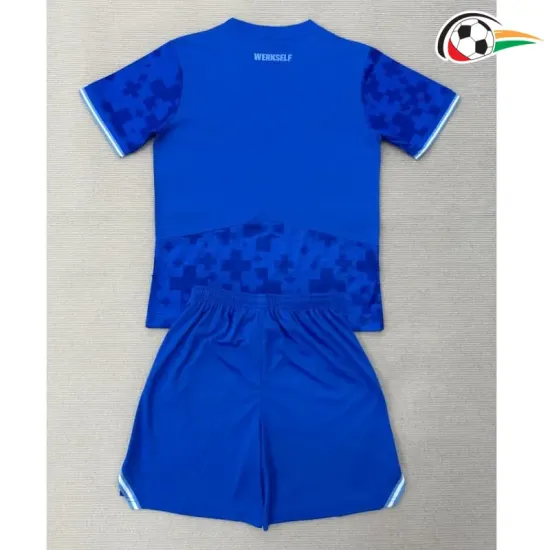 Camisa Leverkusen Third 2025/2026 Infantil Azul