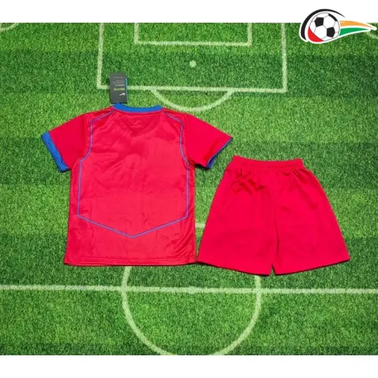 Camisa PSG Third 2025/2026 con Estrella Azul Infantil Vermelho