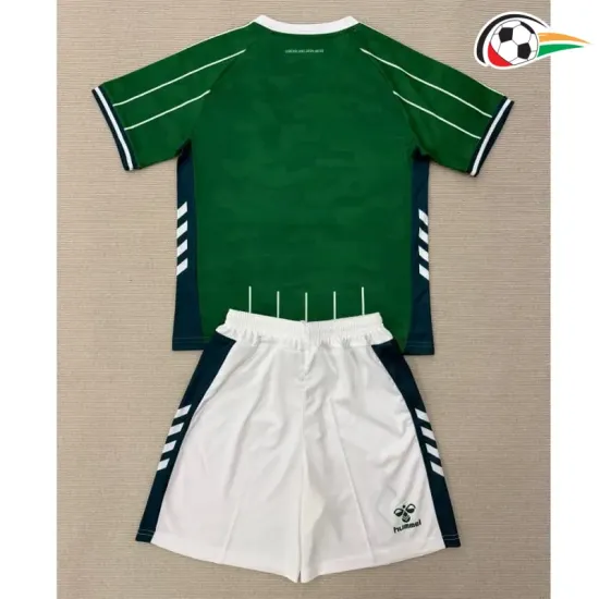 Camisa Werder Bremen Home 2025/2026 Infantil Verde/Branco