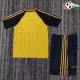 Camisa Arsenal Away 1988/90 Retrô Infantil Amarelo/Preto