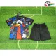 Camisa Brasil 2025 Edição Especial Infantil Preto/Azul/Vermelho