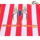 Camisa Atlético de Madrid Home 2004/05 Retrô Infantil ML Vermelho/Branco