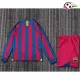 Camisa Barcelona Home 2005/06 Retrô Infantil ML Vermelho/Azul
