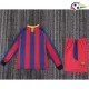 Camisa Barcelona Home 2010/11 Retrô Infantil ML Vermelho/Azul