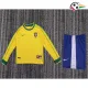 Camisa Brasil Home 1998 Retrô Infantil ML Amarelo
