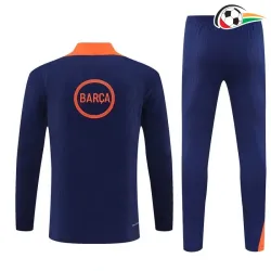 Camisa de treino Barcelona 2025/2026 Infantil Azul/Laranja