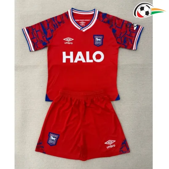 Camisa Ipswich Town Away 2025/2026 Infantil Vermelho