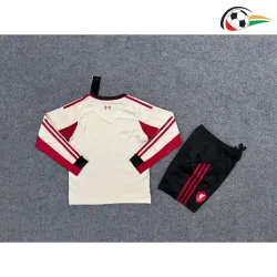 Camisa Liverpool Away 2025/2026 Infantil ML Branco