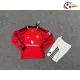 Camisa Manchester United Home 2025/2026 Infantil ML Vermelho