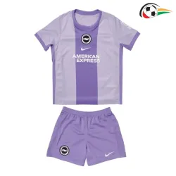 Camisa Brighton Away 2025/2026 Infantil Roxo