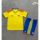 Camisa Colombia Home 2026 Infantil Amarelo