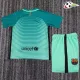 Camisa Barcelona Third 2016/17 Retrô Infantil Verde