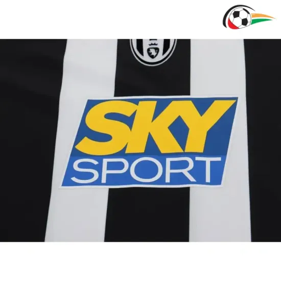Camisa Juventus Home 2004/05 Retrô Infantil Preto/Branco