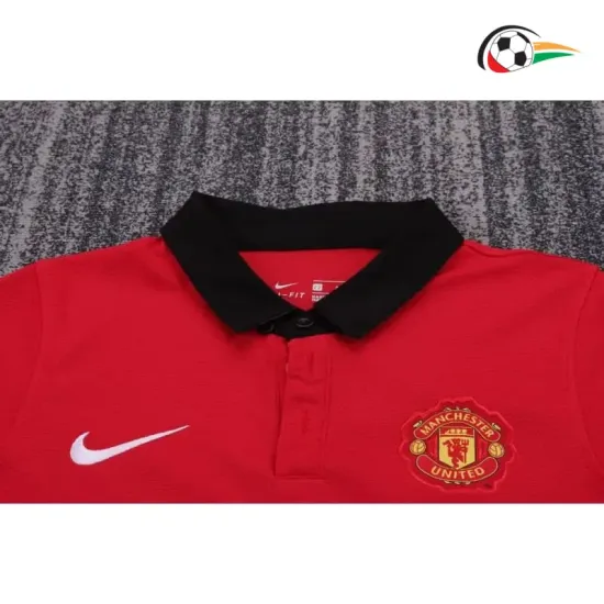 Camisa Retrô Titular Infantil Manchester United 2013/14 Vermelho