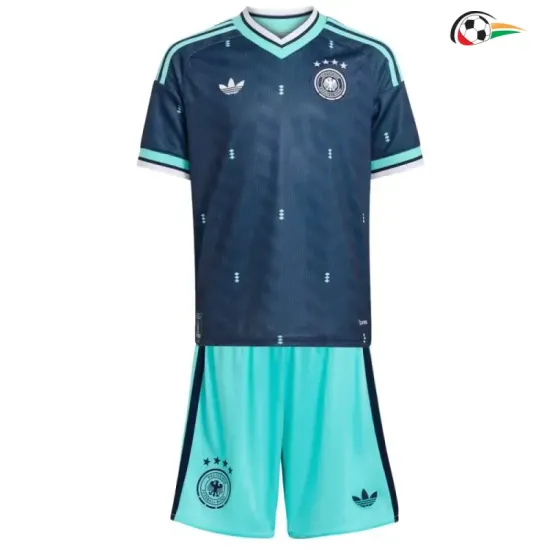 Camisa Reserva Infantil Alemanha Copa do Mundo 2026 Azul