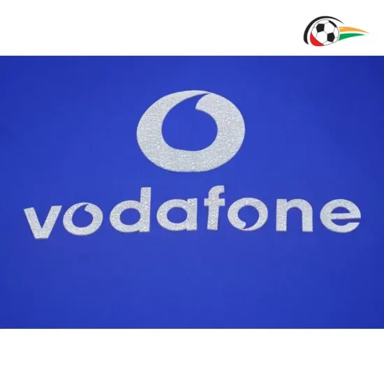 Camisa Retrô Alternativa Infantil Manchester United 2002/03 Azul