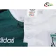 Camisa Retrô Reserva Infantil Liverpool 1995/96 Branco/Verde