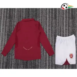 Camisa Retrô Titular Infantil Arsenal 2005/06 Vermelho Manga Longa