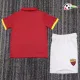 Camisa Retrô Titular Infantil AS Roma 2014/15 Vermelho