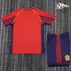 Camisa Retrô Titular Infantil España 1998 Vermelho