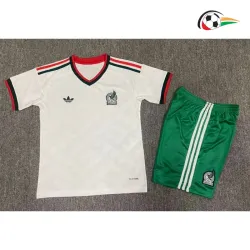 Camisa Infantil México 2026 Branco