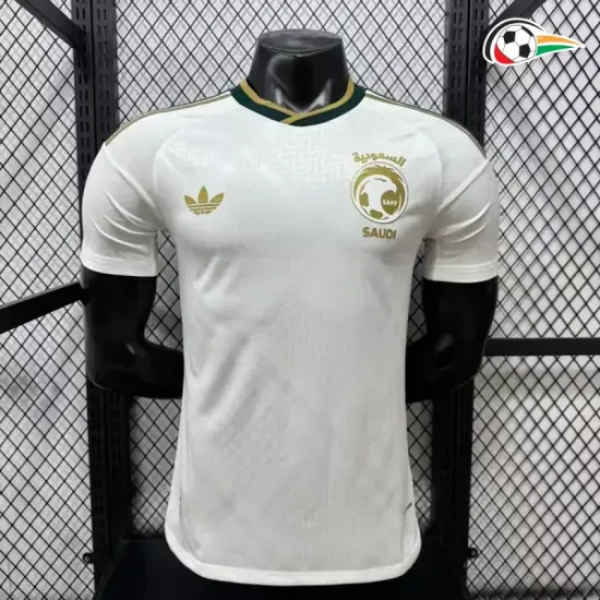 Camisa Reserva Versão Jogador Saudi Arabia Copa do Mundo 2026 Bege