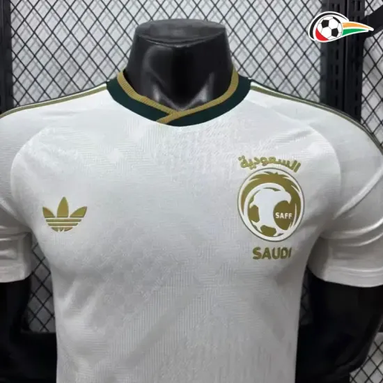 Camisa Reserva Versão Jogador Saudi Arabia Copa do Mundo 2026 Bege