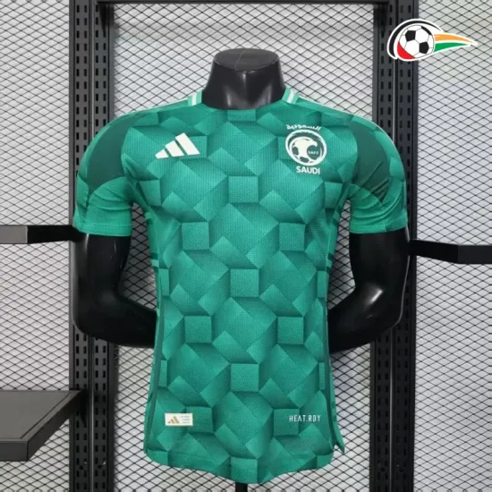 Camisa Titular Versão Jogador Saudi Arabia 2026 Verde